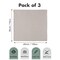 Muslin Swaddle Blankets for Newborn, 3 Pack Breathable Soft Receiving Blanket, Large 38 x 40 inches Swaddle Wrap Burping Clothes, Essentials Infant Shower Items, Toddler Gift (Bright Colors)